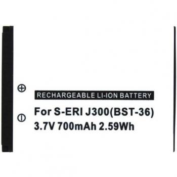 AGI Lithium‑Ion Ersatzakku (BST‑36) – 560 mAh, 3,7 V – Schwarze Version