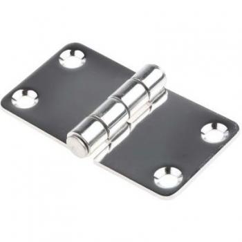 RS PRO Bisagra de acero inoxidable para libros 68x37x2mm