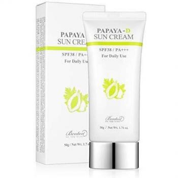 Crema per il viso Benton alla papaya con protezione solare SPF38/PA+++ da 50 g
