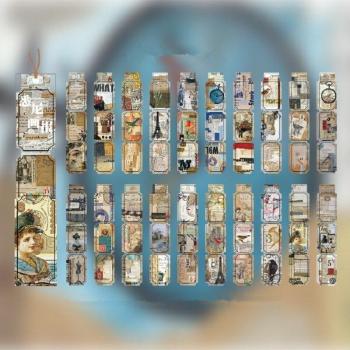 DIY Bookmark & Scrapbook Stickers – 40 Sheets