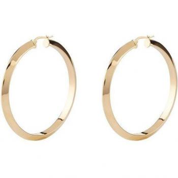 Guess JUBE04193JWYGT/U Classic Gold Plaque Women's Hoops