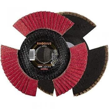 Rhodius 210655 VISION SPEED Flap Disc 115mm Bore 22.23mm Stainless Steel