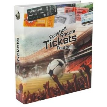Erweiterbares Fußball-Ticket Album