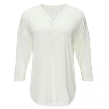 S.Oliver 3/4-Arm-Shirt mit V-Ausschnitt für Damen