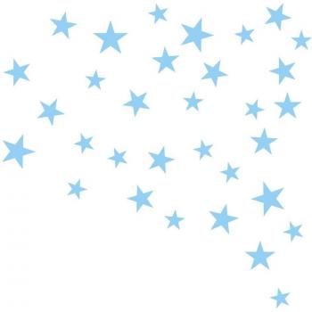 Arte Vivero Pared de Estrellas