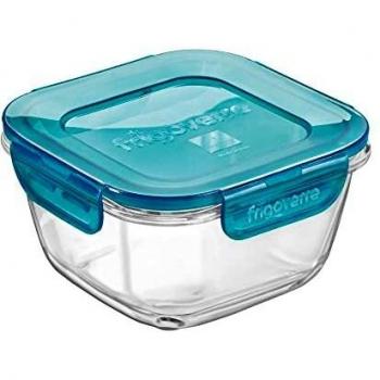 Bormioli Rocco Frigoverre Quadrato 14x14 con Coperchio Ermetico