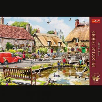 Trefl Puzzle Tea Time: Sommerdorf