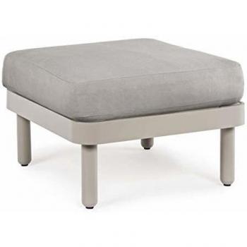 Pegane Pouf Coussin Convertible Taupe