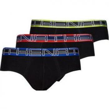 Athena Black FULL STRETCH X3 Boxer Shorts for Men