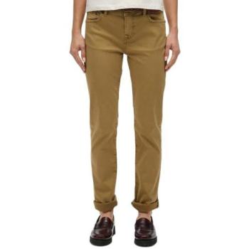 Mid-Rise Superdry Satin Slim Trousers for Women – Premium Cut