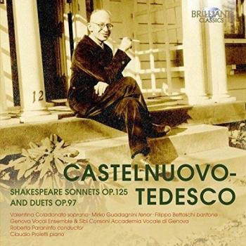 SHAKESPEARE SONNETS OP 125 AND DUETS OP 97
