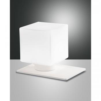 Fabas Luce ZARA LAMPADA TAVOLO NICHEL SATINATO G9