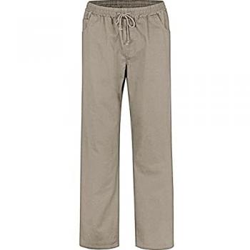 Sportliche Bequemhose, Marke Jan Vanderstorm, Modell DAAN, Farbton: Beige, Größe: 36, Material: 100% Baumwolle, Comfort Fit Lang