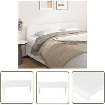 Tête de Lit Moderne 90x5x78/88 cm Blanc