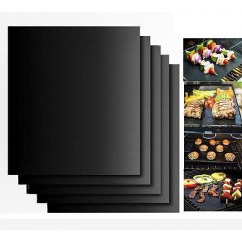 Couverts de cuisson en tapis anti‑adhésifs 10 pièces pour grill