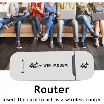 Adaptador Wi‑Fi 4G LTE 150 Mbps – Stick Portátil de Red