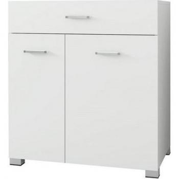 Hochschrank für Badezimmer mit Wäscheaufbewahrung