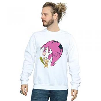 Flintstones Bamm Bamm And Dino Sweatshirt