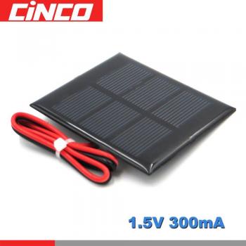 Cargador de Batería Solar 1.5V 300mA con Cable de Juguete