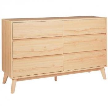Sardis Contemporary 6-Drawer Cabinet