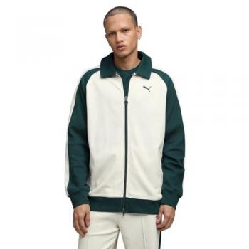 Trainingsjacke Puma T7 Jacquard in Grün