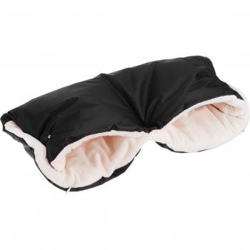 Warm fur hand muff for strollers
