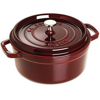 Cacerola Redonda de Hierro Fundido STAUB con Esmaltado Interior