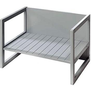 Roba® Sitzbank Sitzbank / Tisch im Landhausstil, Sitzbank durch Drehen in 2 Sitzhöhen oder als Kindertisch verwendbar