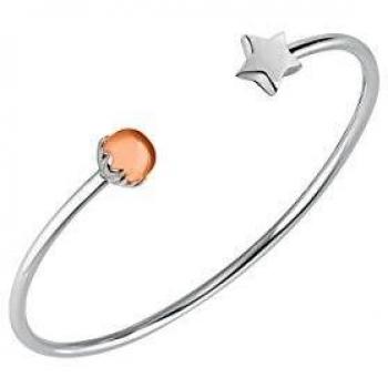 Morellato SCZ977 Pulsera Abierta de Acero para Mujer