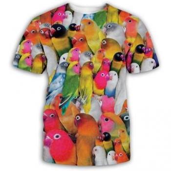 T-shirt Décontracté 3D Animaux