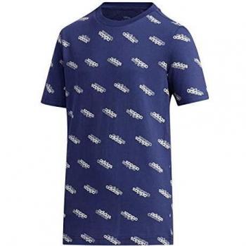 Adidas Jungen YB FAV T-Shirt, Indtec/Blanco, 140