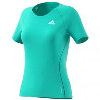 T-Shirt Adidas Runner Mujer Color Turquesa