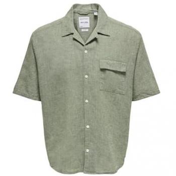 Only & Sons Camisa Verde Manzana