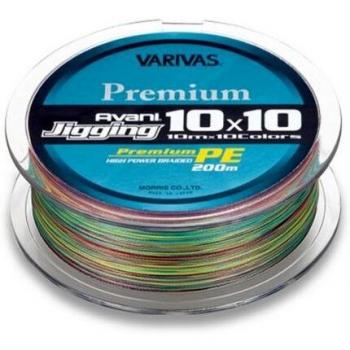 Fil P.E New Avani Jigging Premium 10 x 10 200m P.E 1.2 18.8lb Varivas