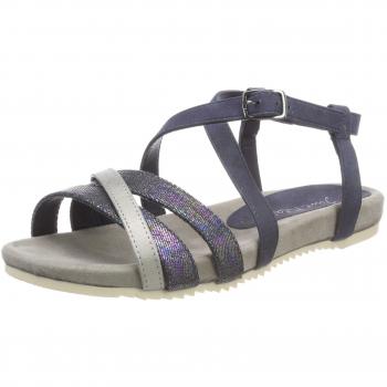 Jane Klain Damen 281 289 Offene Sandalen, Blau (Dk Denim), 42 EU