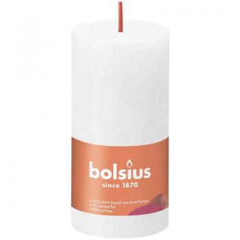 Bolsius Rustikkerze Cloudy White