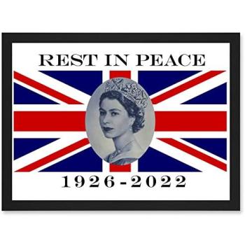 Elizabeth II Commemorative Window & Wall Decor – Rest In Peace