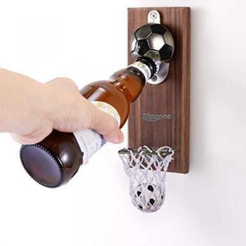 Magnetic Wood Bottle Opener – Personalized Vintage Design