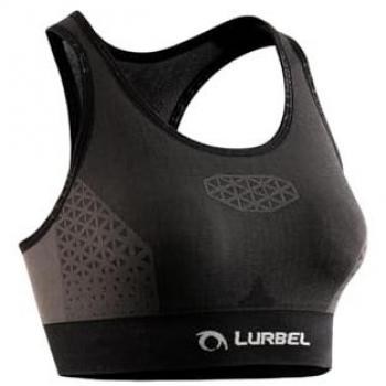 Lurbel Cristallo Sports Top Negro Gris M