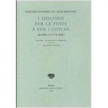 I discorsi per le feste e per i giochi