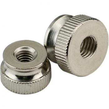 Juego de 5 tornillos moleteados con tuercas de mano para M3, M4, M5, M6, M8