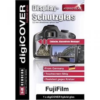 Hybrid Glas‑Displayschutz digiCOVER für Fujifilm X‑F10
