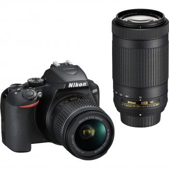 Camera Nikon D3500 DX 24,2 MP con Nikkor 18–55 VR