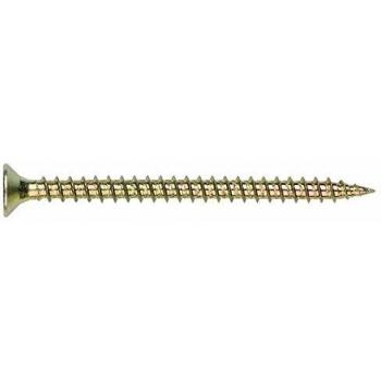 VTPPO60080: Tirafondo de Cabeza Avellanada 6 mm x 80 mm, Kit de 240 piezas