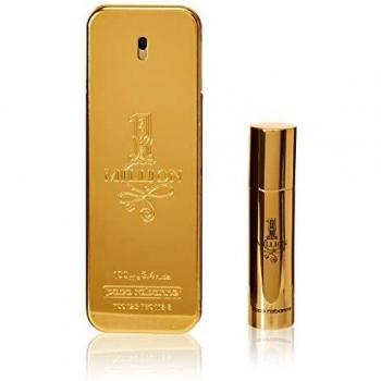 Paco Rabanne 1 Million EDT Gift Set with 10 ml Travel Spray
