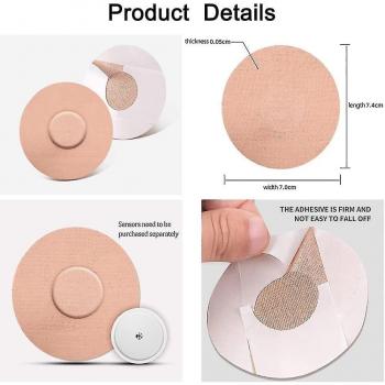 Capteur Freestyle Libre – Housse de protection waterproof, patchs adhésifs sans colle (20 pcs)