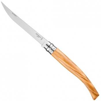 Classic Olive Opinel Effilé 12 Compact Knife