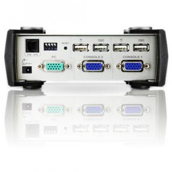 Conmutador KVMP ATEN 2 puertos USB DVI/Audio CS1762A