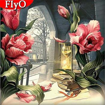 Pittura a Diamante Fiori 5D