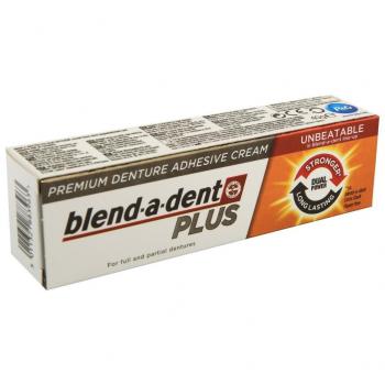 Crème Fixatrice pour Appareils Dentaires Blend-a-dent Plus 40 g